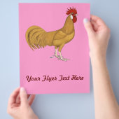 Menorca: Buff Rooster Flyer (Hand)