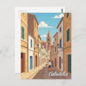 Menorca Ciutadella Postcard Postkarte (Vorne/Hinten)