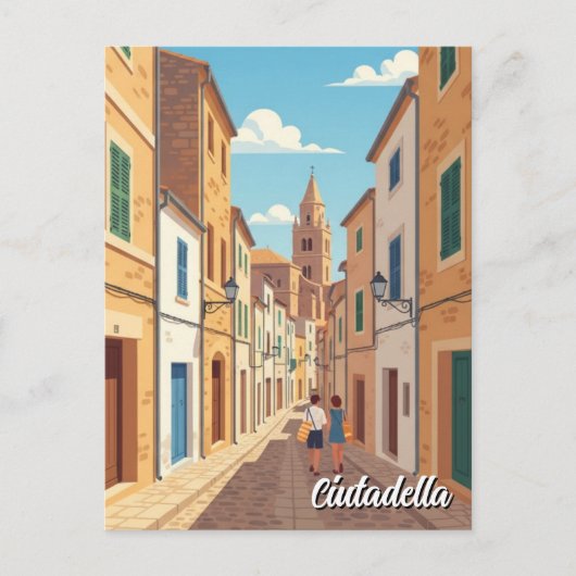 Menorca Ciutadella Postcard Postkarte (Vorderseite)
