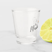 Menorca Flaggenherz, Balearen Schnapsglas (Links)