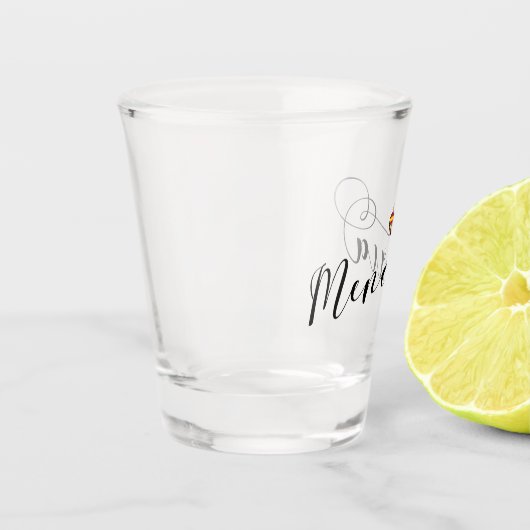 Menorca Flaggenherz, Balearen Schnapsglas (Links)