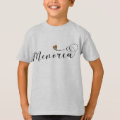 Menorca Flaggenherz, Balearen T - Shirt (Vorderseite)