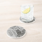 Menorca Getränkeuntersetzer (Seite)