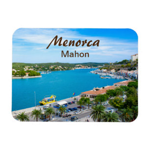 Menorca Hafen von Mahon Souvenir Magnet