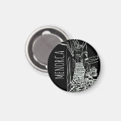 Menorca Magnet (Vorderseite/Rückseite)