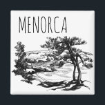 Menorca Magnet<br><div class="desc">Menorca,  wunderschöne Insel in Spanien,  mediterranes Gefühl,  schöne Strände,  interessante Architektur.</div>