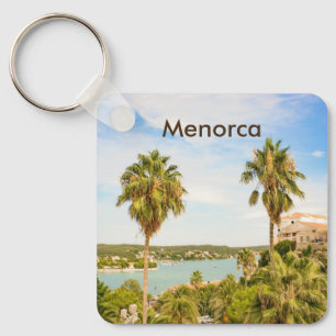 Menorca Mahon Button Schlüsselanhänger