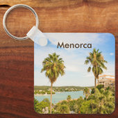Menorca Mahon Button Schlüsselanhänger (Vorderseite)