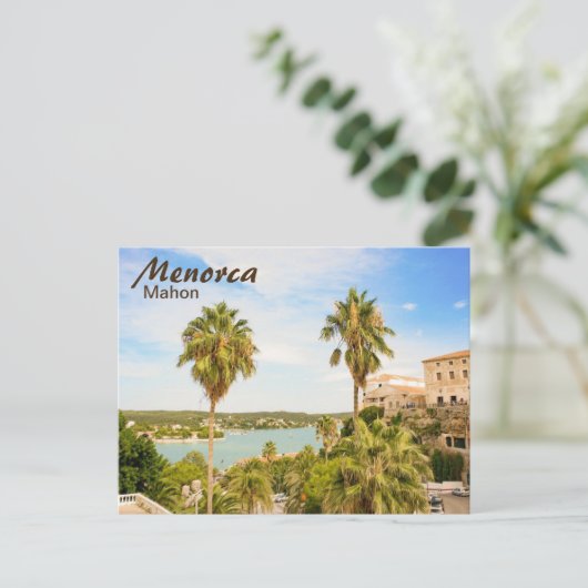 Menorca Mahon Postcard Postkarte (Stehend Vorderseite)