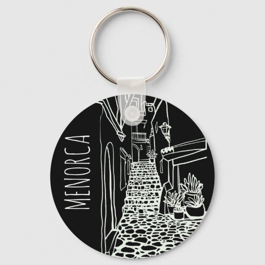 Menorca Schlüsselanhänger (Vorderseite)