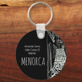 Menorca Schlüsselanhänger (Rückseite)