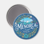 Menorca Spanien Magnet (Vorderseite/Rückseite)