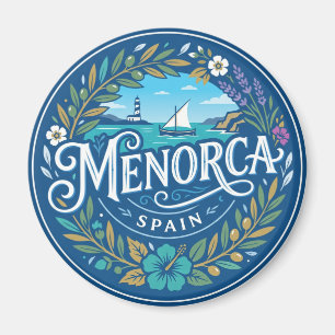 Menorca Spanien Magnet