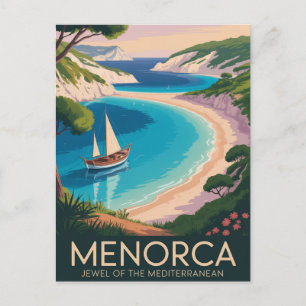 Menorca Spanien Postkarte