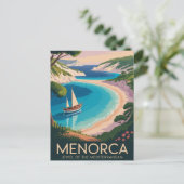 Menorca Spanien Postkarte (Stehend Vorderseite)