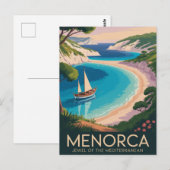 Menorca Spanien Postkarte (Vorne/Hinten)