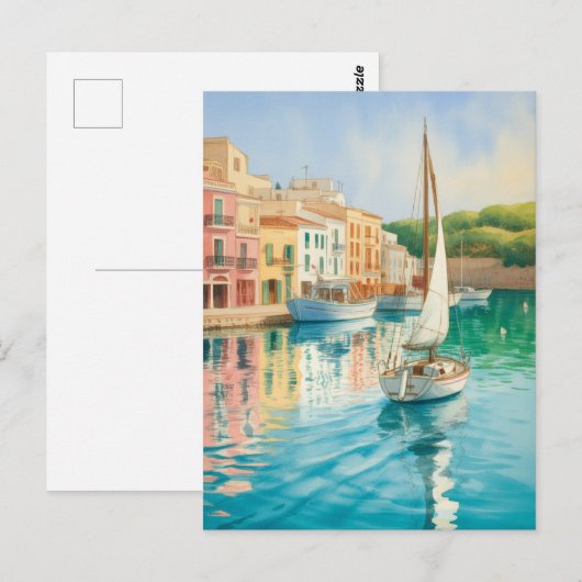 Menorca Spanien Postkarte (Vorne/Hinten)