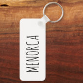 Menorca, Spanien Schlüsselanhänger (Rückseite)