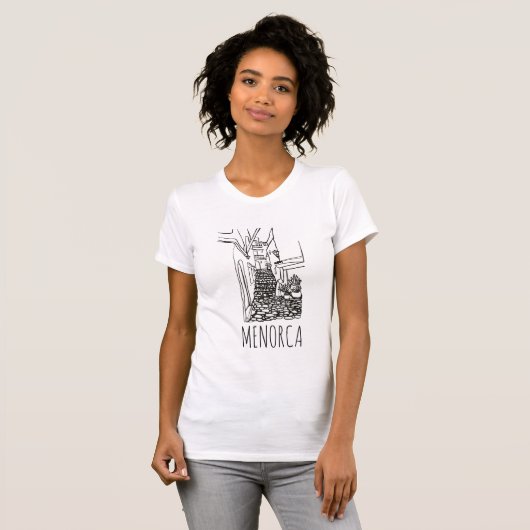 MENORCA, Spanien T-Shirt (Vorne ganz)