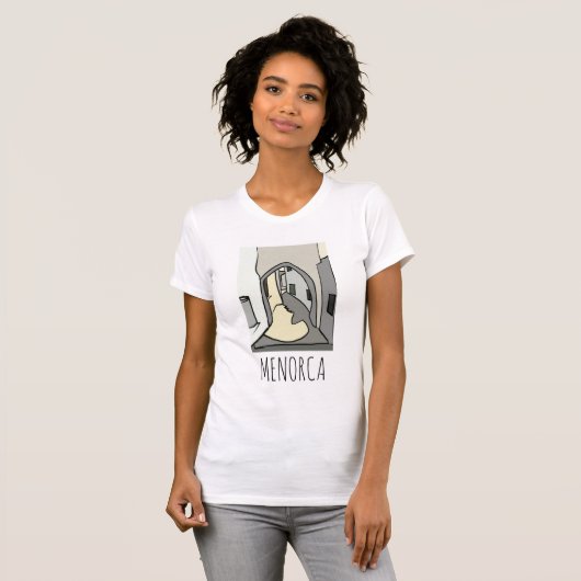 MENORCA, Spanien T-Shirt (Vorne ganz)