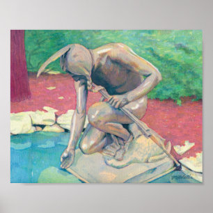 Menotomie Hunter Print Poster