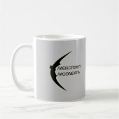 Menotomy Moonbat Tassenentwurf 3 Kaffeetasse (Links)