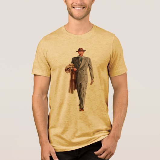 mens28 Tri-Blend shirt (Vorderseite)