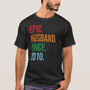 Mens 13. Hochzeitstag Ideen Epic Husband S T-Shirt