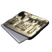 Mens 1890's Barber Shop Friseur Salon Foto Laptopschutzhülle (Vorne Knopf)