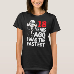 Mens 18. Geburtstag Gag Kleid vor 18 Jahren war ic T-Shirt