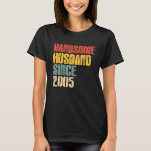 Mens 18. Hochzeitstag für Ihm handsome Hus T-Shirt