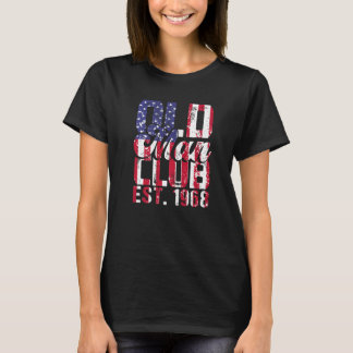 Mens 1968 Geburtstagsparty Old Man Club Est 1968 R T-Shirt