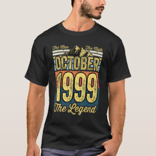 Mens 22. Geburtstag Der Mann der Mythos der Legend T-Shirt