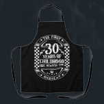 Mens 30th Birthday Vintage Bday 30 Year Old Man Fu Schürze<br><div class="desc">Awesome tee Ideas People who born in 1993 Retro Vintage Classic Old School 30th Awesome tee Ideas for Men Women. 30 years old awesome vintage birthday. Complete happy birthday decorations .Your birthday party will be funny, awesome, epic & legendary. This birthday t-shirt is the perfect wayto celebrate your special day...</div>