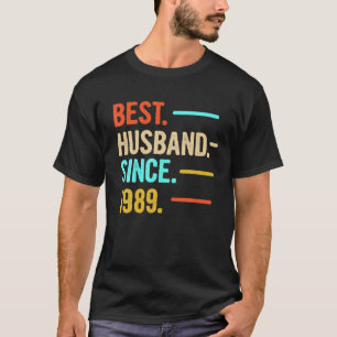Mens 32. Hochzeit Jubiläum Geschenk Bestes Ehemann T-Shirt