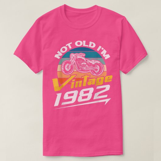 Mens 40th Birthday Man Biker Legend Motorcycle Cho T-Shirt (Design vorne)