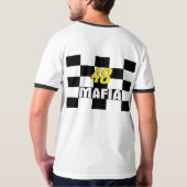 Men's 48 Mafia Ringer-Shirt T-Shirt (Schwarz voll)