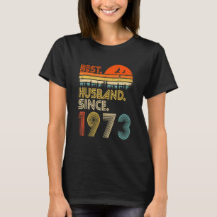 Mens 49. Wedding Jubiläum Bestes Ehemann seit T-Shirt