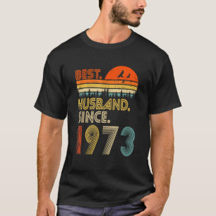 Mens 49. Wedding Jubiläum Bestes Ehemann seit T-Shirt