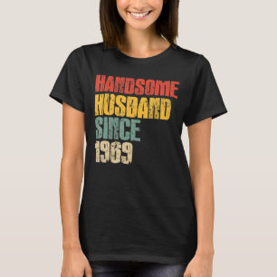 Mens 54. Hochzeitstag für Ihm handsome Hus T-Shirt