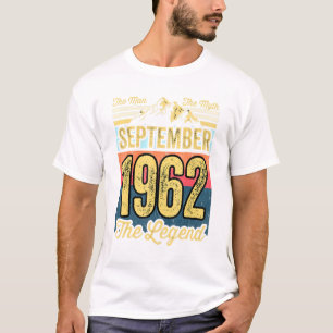 Mens 59. Geburtstag Der Mann der Mythos der Legend T-Shirt