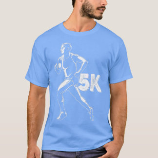 Mens 5K Marathon Runner Road Race Running Products T-Shirt