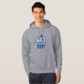 Men's 603 Riptide Hoodie mit Name und Nummer (Vorne ganz)