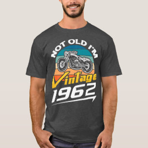 Mens 60. Geburtstag Man Biker Legend Motorrad Cho T-Shirt