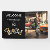 Men's 60th Birthday Party Photo Banner (Horizontal)