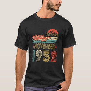 Mens 70. Geburtstag 70 Jahre Altes Geschenk Vintag T-Shirt