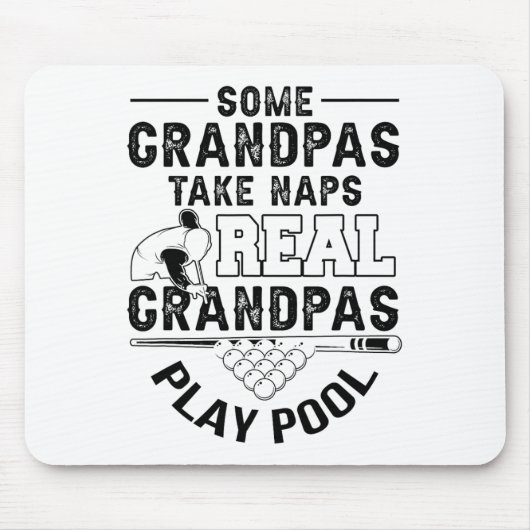 Mens 8 Ll Eight Ll - Funny Pool Billard Mousepad (Vorne)
