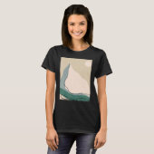 Mens Abstract Mountains Landscape Nature Sky Minim T-Shirt (Vorne ganz)