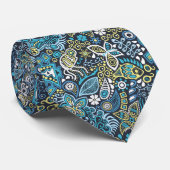 Mens Abstrakt Neck Tie Krawatte (Gerollt)