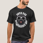 Mens Affenpinscher Dad  Fatheru2019s Day Monkey Te T-Shirt (Vorderseite)